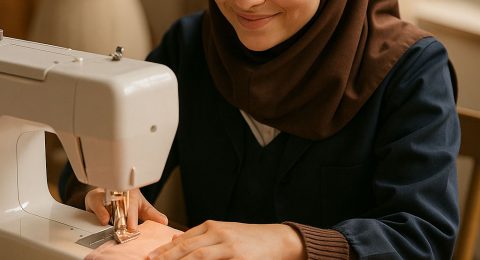 خیاطی و آرامش روان