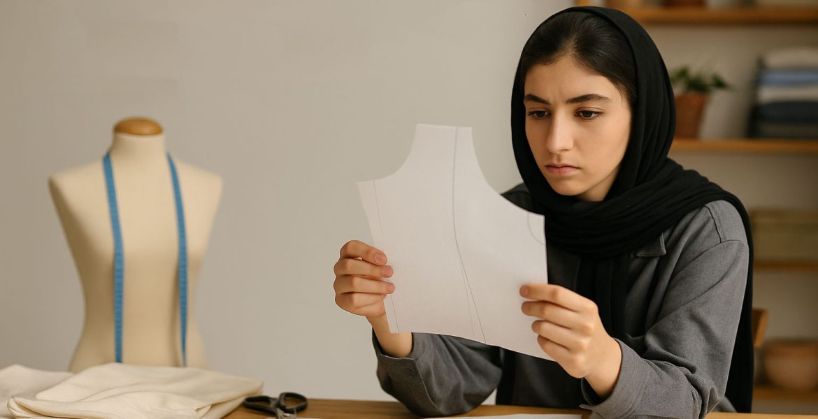 درک سه‌بعدی در خیاطی