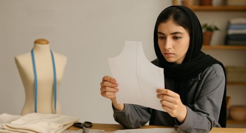 درک سه‌بعدی در خیاطی